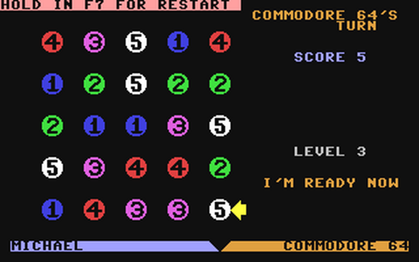 C64 GameBase Number_Tumble Argus_Specialist_Publications_Ltd./Your_Commodore 1987