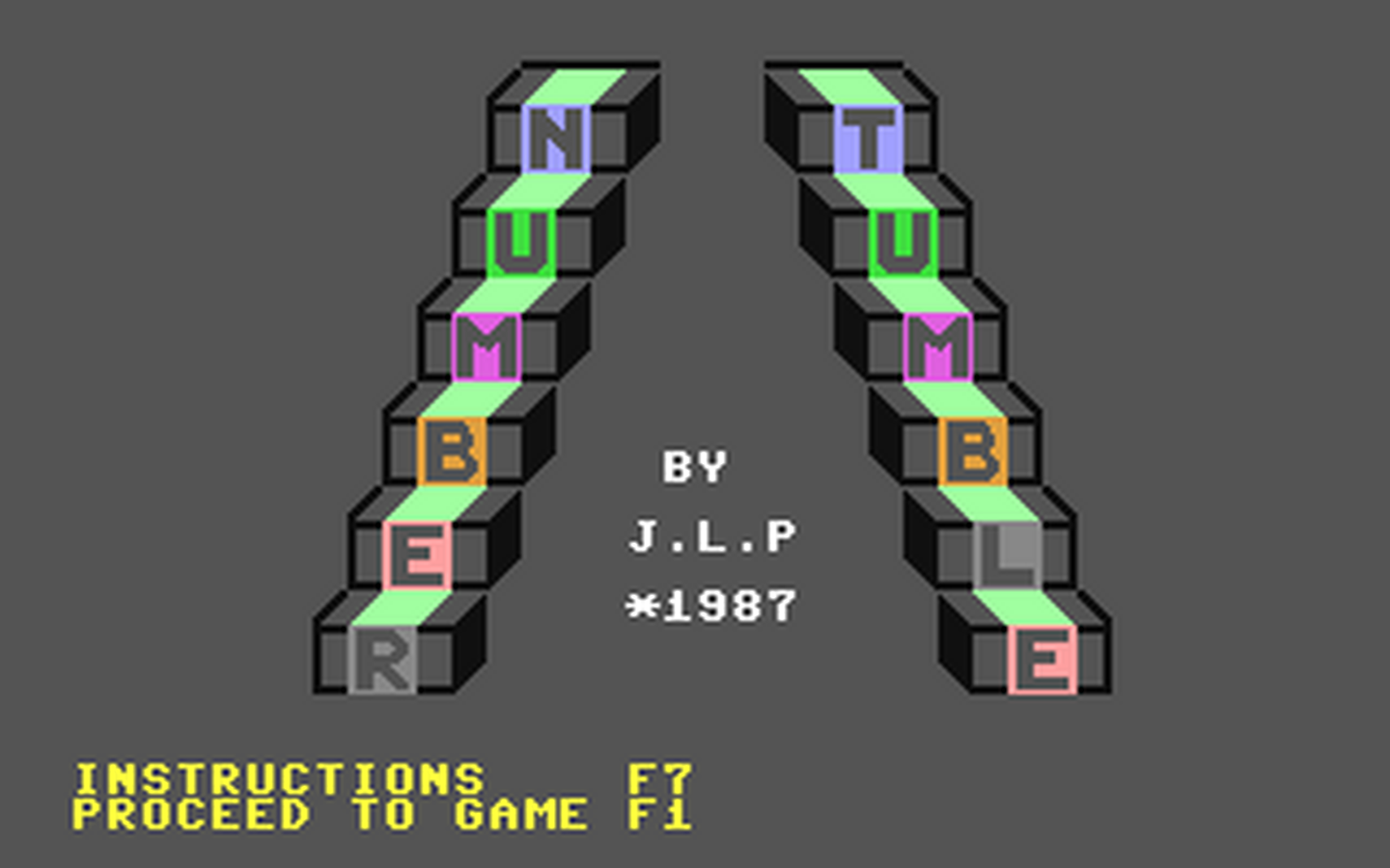 C64 GameBase Number_Tumble Argus_Specialist_Publications_Ltd./Your_Commodore 1987