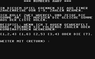 C64 GameBase Numbers_Away