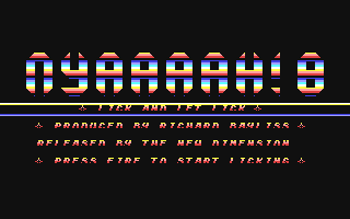 C64 GameBase Nyaaaah!_08_-_Lick_and_Let_Lick Binary_Zone_PD 1998