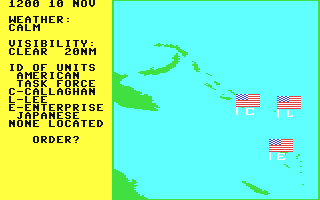 C64 GameBase Naval_Battle_of_Guadalcanal,_The 1_Step_Software,_Inc. 1988