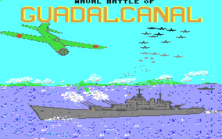 C64 GameBase Naval_Battle_of_Guadalcanal,_The 1_Step_Software,_Inc. 1988