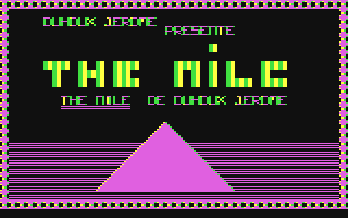 C64 GameBase Nile,_The Tilt-micro-jeux/Editions_Mondiales_S.A. 1987