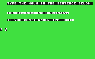 C64 GameBase Noun,_The Micro-Ed,_Inc. 1982
