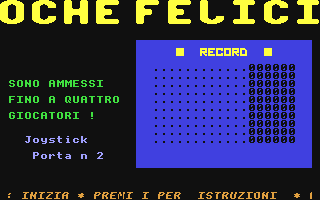 C64 GameBase Oche_Felici Pubblirome/Game_2000 1986