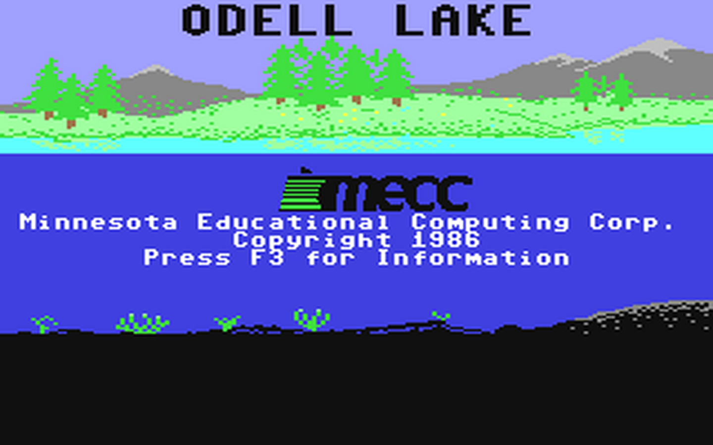 C64 GameBase Odell_Lake Minnesota_Educational_Computing_Corporation_(MECC) 1986
