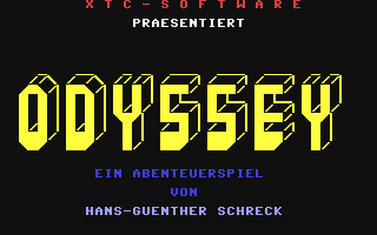 C64 GameBase Odyssey_-_Kampf_mit_der_Wildnis Markt_&_Technik/64'er 1986