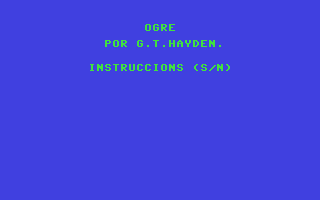 C64 GameBase Ogre Argus_Press_Software_(APS)/64_Tape_Computing 1984