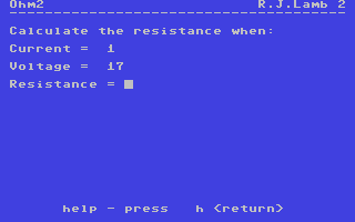 C64 GameBase Ohm2 Commodore_Educational_Software 1983