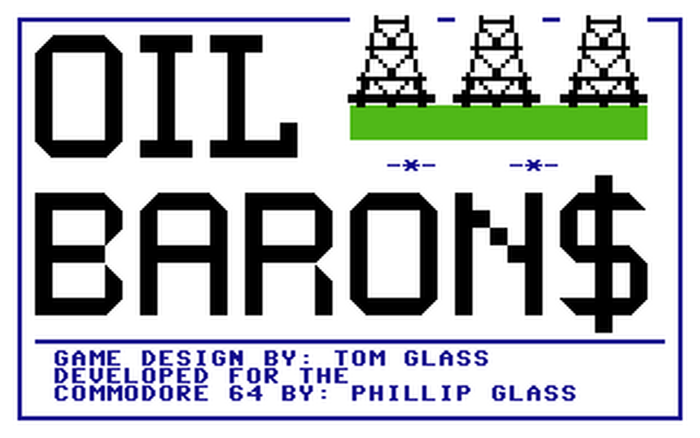 C64 GameBase Oil_Barons Epyx 1984