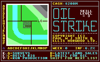 C64 GameBase Oil_Strike Ellis_Horwood_Ltd. 1984