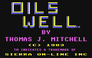 C64 GameBase Oils_Well Sierra_Online,_Inc. 1983