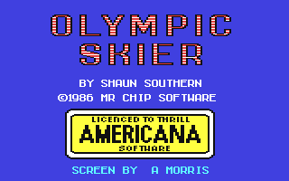 C64 GameBase Olympic_Skier Mr._Chip_Software 1984