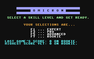 C64 GameBase Omicron COMPUTE!_Publications,_Inc./COMPUTE!'s_Gazette 1987