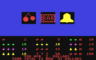 C64 GameBase One_Arm_Bandit ShareData,_Inc./Green_Valley_Publishing,_Inc. 1985