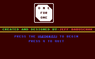 C64 GameBase One_for_One Commodore_Magazine,_Inc. 1988