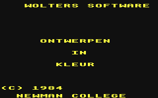 C64 GameBase Ontwerpen_in_kleur Wolters_Software 1984