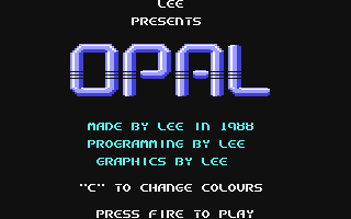 C64 GameBase Opal (Public_Domain) 1988