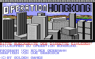 C64 GameBase Operation_Hongkong Golden_Games 1986