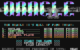 C64 GameBase Oracle_II CP_Verlag/Magic_Disk_64 1994