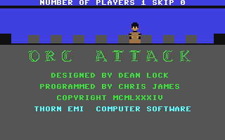 C64 GameBase Orc_Attack Creative_Sparks_[Thorn_Emi_Computer_Software] 1984