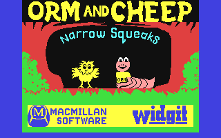 C64 GameBase Orm_and_Cheep_-_Narrow_Squeaks Macmillan_Software 1985