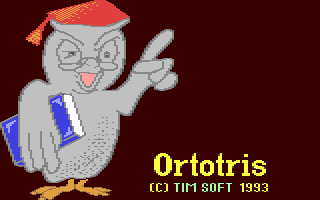 C64 GameBase Ortotris TimSoft 1993