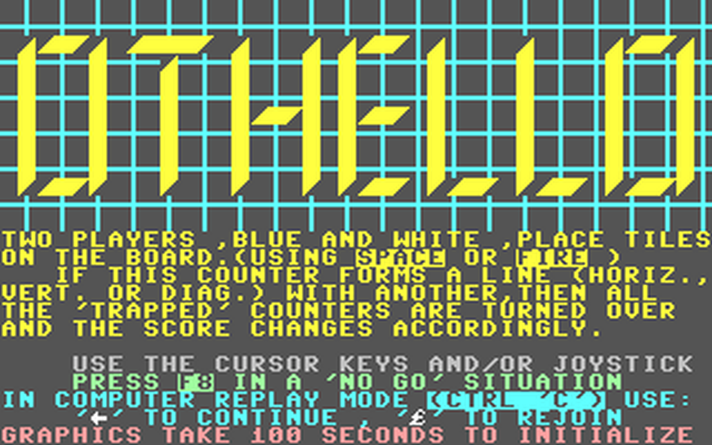 C64 GameBase Othello Commodore_Horizons_Magazine 1984
