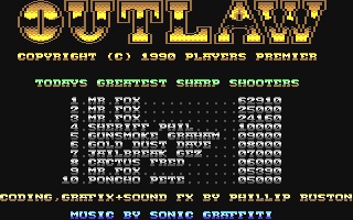 C64 GameBase Outlaw Players_Premier 1990