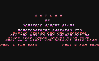 C64 GameBase Outlaw Palace_Software 1988