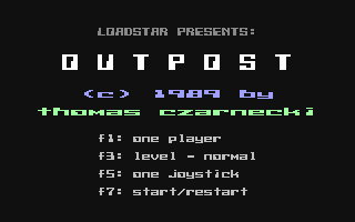 C64 GameBase Outpost Loadstar/Softdisk_Publishing,_Inc. 1989