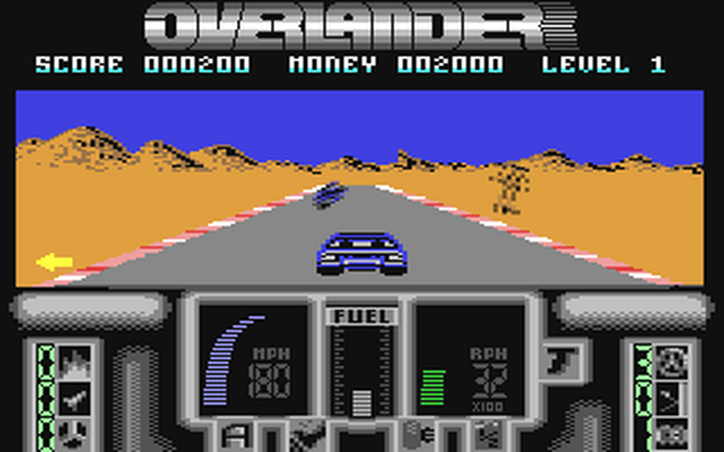 C64 GameBase Overlander Elite 1988