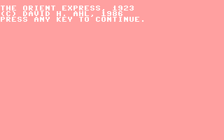 C64 GameBase Orient_Express,_The Microsoft_Press 1986