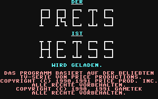 C64 GameBase Preis_ist_heiß,_Der GameTek 1992