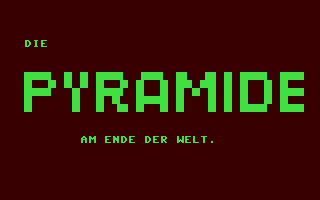 C64 GameBase Pyramide_am_Ende_der_Welt,_Die (Public_Domain) 1990