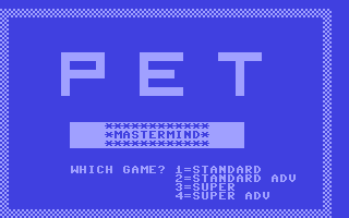 C64 GameBase PET_Mastermind IIT 1978
