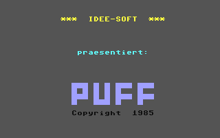 C64 GameBase PUFF Idee-Soft 1985