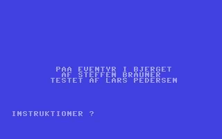C64 GameBase Paa_eventyr_i_bjerget Computerworld_Danmark_AS/RUN 1985
