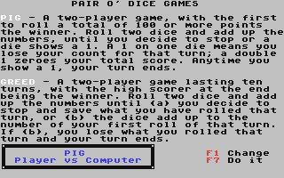 C64 GameBase Pair_o'_Dice_Games Loadstar/J_&_F_Publishing,_Inc. 1999