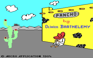 C64 GameBase Pancho Data_Becker_GmbH/Micro_Application 1984