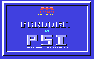 C64 GameBase Pandora Firebird 1988