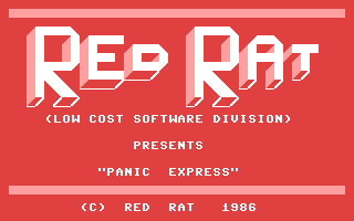 C64 GameBase Panic_Express Red_Rat_Software_Ltd. 1986