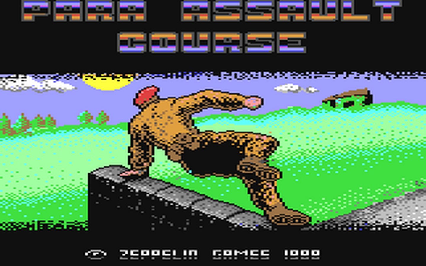 C64 GameBase Para_Assault_Course Zeppelin_Games 1989
