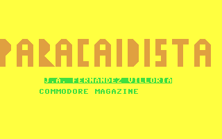 C64 GameBase Paracaidista Ediciones_y_Suscripciones_S.A./Commodore_Magazine 1984
