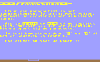 C64 GameBase Parachute-springen