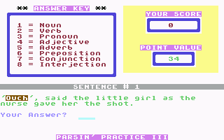 C64 GameBase Parsin'_Practice_III Loadstar/Softdisk_Publishing,_Inc. 1992