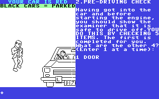 C64 GameBase Pass_Your_Driving_Test Audiogenic_Software_Ltd. 1987