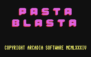 C64 GameBase Pasta_Blasta Arcadia_Software 1984