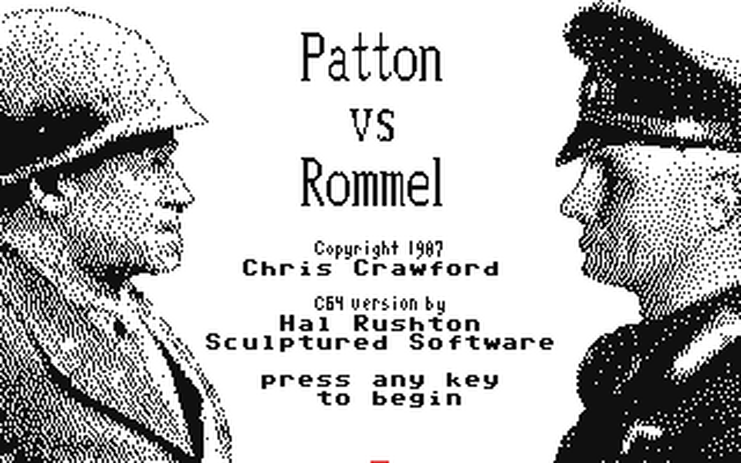 C64 GameBase Patton_vs_Rommel Electronic_Arts 1987