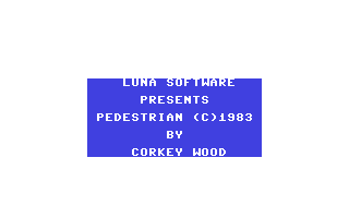 C64 GameBase Pedestrian Luna_Software 1983